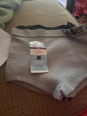 Hanes Originals Women's 3pk Ribbed Boy Shorts - Black/beige Xl : Target