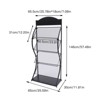 YIYIBYUS 4-Layer Floor-Standing Magazine Rack Black Book Display Stand
1 Variation - 3 of 4