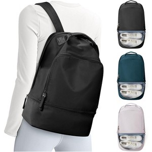 Lightweight Waterproof Gym Backpack, Sports Bag with Shoe and Wet Pockets, Durable for Workout & Travel - 1 of 4