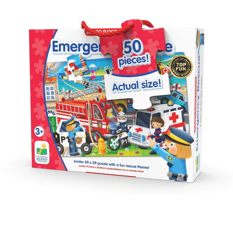 The Learning Journey Jumbo Floor Puzzles Emergency Rescue (50 pieces), 5 of 6
