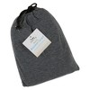 Design Imports Blanket Scarf - Black Stripe - 3 of 4