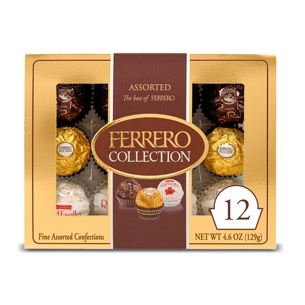 UPC 009800200399 product image for Ferrero Rocher Collection Assorted Chocolates Variety Pack - 4.6oz | upcitemdb.com