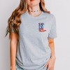 Simply Sage Market American Cowgirl Social Club Front And Back Short Sleeve Tee - 3 of 4