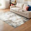 10x13 Area Rug Washable Rug Non Slip Backing Rug Modern Abstract Foldable Stain Resistant Large Indoor Carpet - 4 of 4