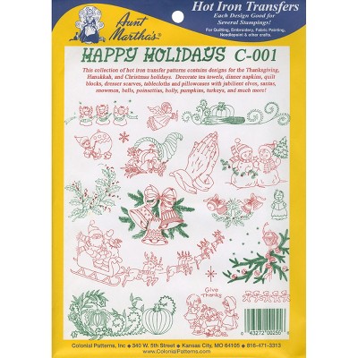 Aunt Martha's Iron-On Transfer Collection