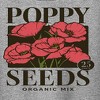 Women's - Instant Message - Poppy Seeds Organic Short Sleeve Graphic T-Shirt - 2 of 4