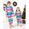 PATPAT Christmas Family Matching Pajama Sets Includes Christmas Socks - Perfect for Family Photos & Holiday Celebrations - 2 of 4