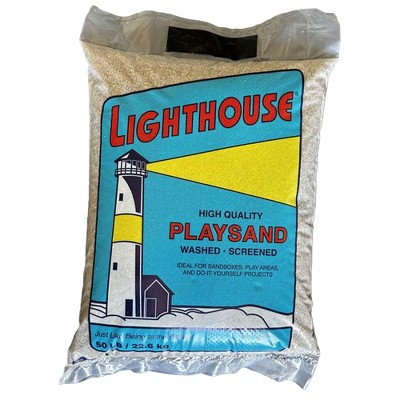 U.S. Silica Large 50 Pound Play Sand, Finely Graded, Fully Washed and Easy to Use for Children's Art, Trays, and Sandbox, 1 Pack