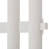 White Lawn Divider 17 pcs 32.8 ft vidaXL - 4 of 4