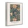 Stupell Industries William Morris Honeysuckle Pattern Framed Giclee Art, Gray, 16" x 20" - 2 of 4