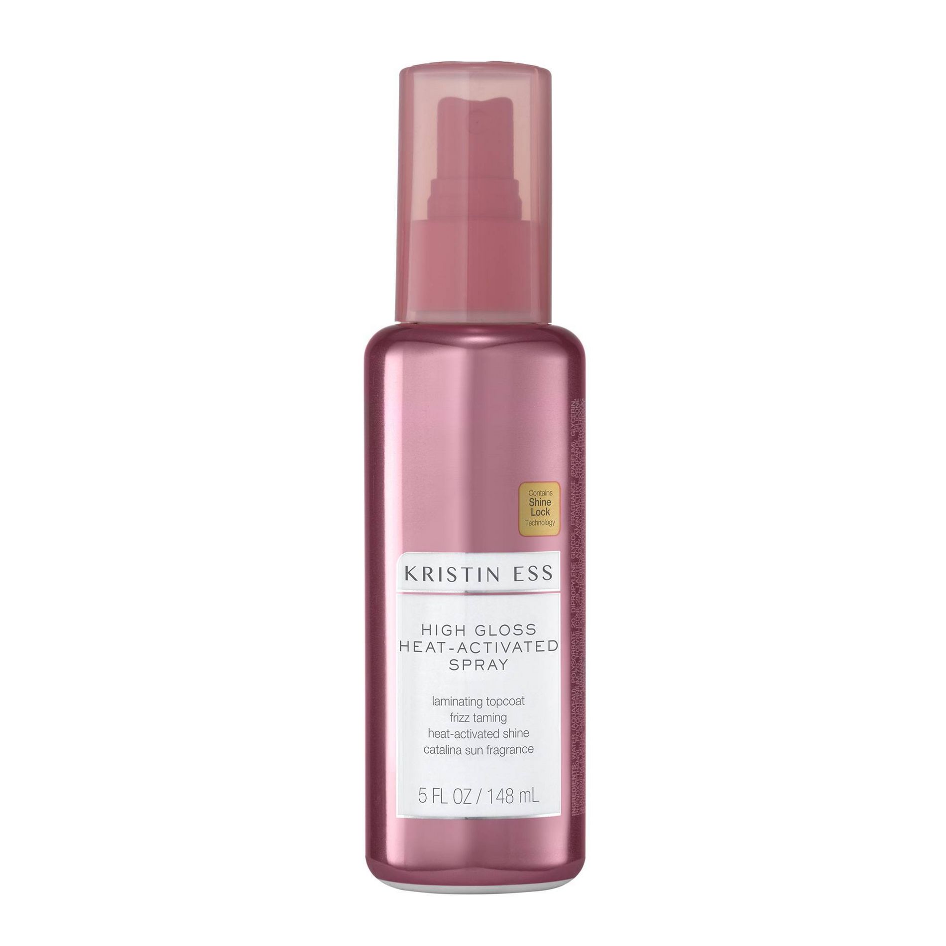 High Gloss Anti-Frizz Heat Activated Glossing Spray Treatment - 5 fl oz