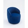 CAVINAS Teddy Fabric Arm Chair with Wood Frame,Plush Cushion,Accent Chair for Living Room,Bedroom - 2 of 4