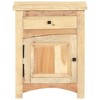 vidaXL Bedside Cabinet 15.7"x11.8"x19.7" Solid Reclaimed Wood - 2 of 4
