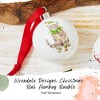 Royal Worcester Bah Humbug Cat Ornament, Wrendale Designs, 2.6 Inch Fine Bone China Christmas Bauble - Holiday Decoration Christmas Tree Ornament - 2 of 4