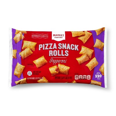 Pepperoni Pizza Frozen Snack Rolls - 60oz/120ct - Market Pantry™