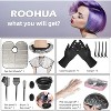 Professional 5-Piece Hair Color Application Tools Set — Mixing Bowl, Application Brush & Clips - 3 of 4