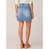 Women's High Rise Double Button Skirt with Pockets - Democracy - 3 of 4