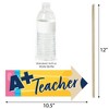 Big Dot of Happiness Funny Thank You Teachers - Teacher Appreciation Photo Booth Props Kit - 10 Piece - 3 of 4