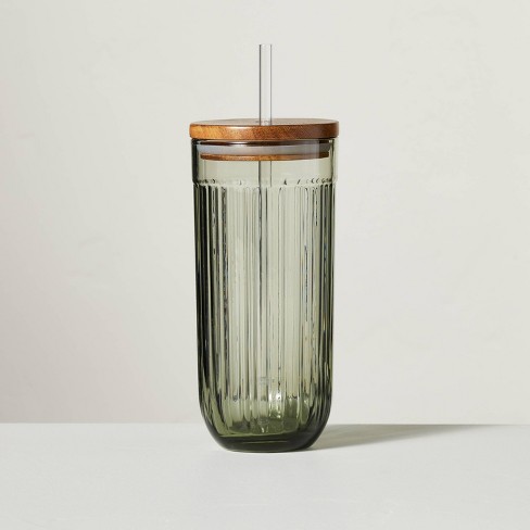 Tumbler glass shop with lid