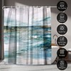 Americanflat 71x74 Abstract Shower Curtain - 100% Polyester Shower Curtain - Water-Resistant Bath Curtain with Metal Grommets - 4 of 4