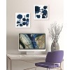 Sunflower Blues 2-Piece Vignette by Sophie 6, Ready to Hang Framed Print, White Frame - 2 of 2