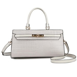 MKF Collection Colby Women’s Satchel in Faux Crocodile Leather Bag by Mia K - 1 of 4
