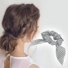 Unique Bargains Stylish Bow Dots Hair Ties 1 Pc - 2 of 4