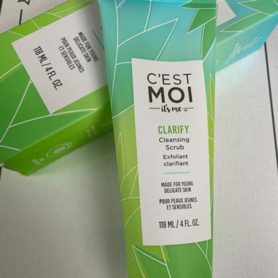 C'est Moi Clarify Facial Cleansing Scrub - 4 Fl Oz : Target