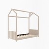 Twin Size Velvet House Bed for Bedroom - 4 of 4