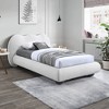 Meridian Furniture,Hyde Boucle Fabric Bed - 3 of 4