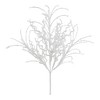 Holiday Glitter Twig Stems 24"H – White, Set of 6 by Melrose - 2 of 3