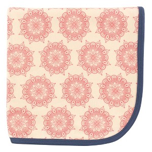 Touched by Nature Baby Girl Organic Cotton Swaddle, Receiving and Multi-purpose Blanket, Moroccan, One Size - 1 of 1