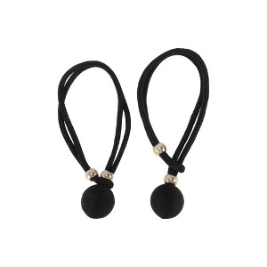 Unique Bargains Wrapped Ball Curtain Tieback Polyester 2 Pcs - 1 of 4
