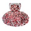 Mystic Sprinkles The Big Game: Black, Red & White Nonpareil Mix 3.8oz - 3 of 4
