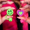 CharCharms 4pk Straw Toppers Green - 4 of 4