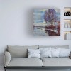 Trademark Fine Art - James Ayers  A Winter's Glow Canvas Art - 2 of 4