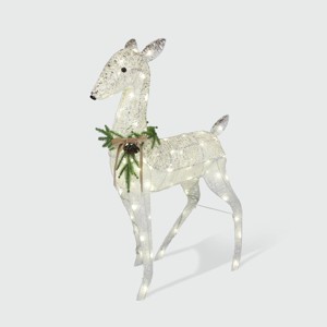 Philips LED White and Champagne Glitter String Novelty Indoor/Outdoor Sculpture Twinkling Pure White Lights - 1 of 4