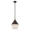 Livex Lighting Stockholm 1 - Light Pendant in  Bronze - 3 of 4