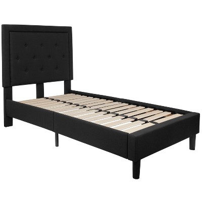 Flash Furniture Roxbury Panel Tufted Upholstered Platform Bed