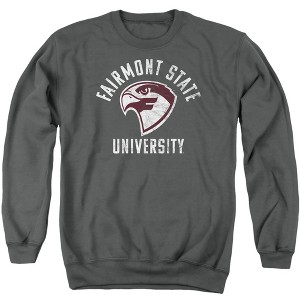 Fairmont State University Official Falcons Logo Adult Crewneck Sweatshirt - 1 of 4