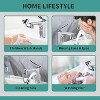Attop Flexible Reach 1080° Brass Faucet Extender, 2-Mode Anti-Splash Rotating Aerator with Swivel Arm for Kitchen or Bathroom - 4 of 4