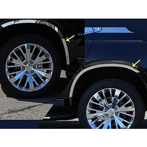 QAA WQ61190 Stainless Steel Wheel Well Accent Trim 1.375" Width That is Compatible with The Chevrolet Tahoe and Suburban 21-22 - 1 of 4