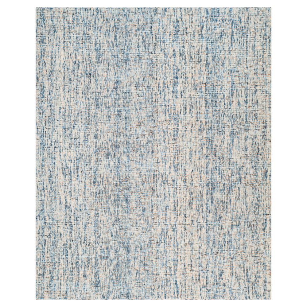 Dark Blue/Rust Abstract Tufted Area Rug - (8'X10') - Safavieh