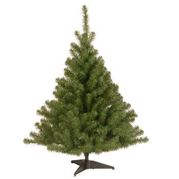 National Tree Company Artificial Mini Christmas Tree, Green, Kincaid Spruce, Includes Stand, 4 Feet