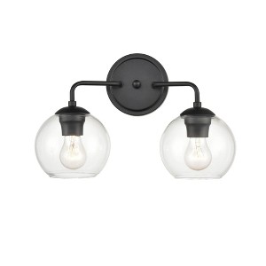 Millennium Lighting 2 - Light Vanity in  Matte Black - 1 of 4