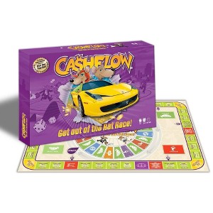 Rich Dad CASHFLOW (Spanish) Educational Board Game, Learn Investing, Real Estate, Stocks, & Business Building for Family Financial Literacy - 1 of 4