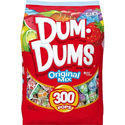 Dum Dums Original Assorted Flavors Lollipops - 300ct