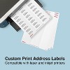 MyOfficeInnovations Laser/Inkjet Address Labels 1" x 2 5/8" White 30 Labels/Sheet 479884 - 4 of 4
