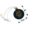 UC Irvine Primary Logo Mini Small Tiny Wood Christmas Tree Holiday Ornament - 4 of 4