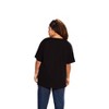 Women's Jersey Short Sleeve V-Neck Tunic - Plus - On The Plus Side - 3 of 4